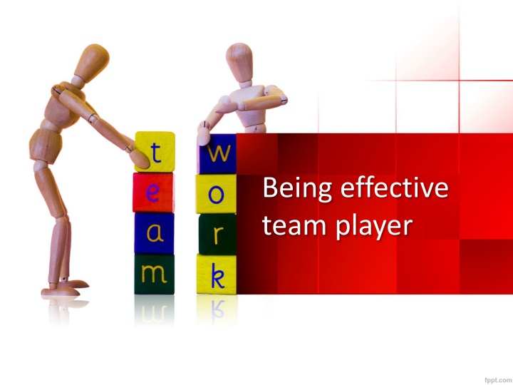 being effective team player