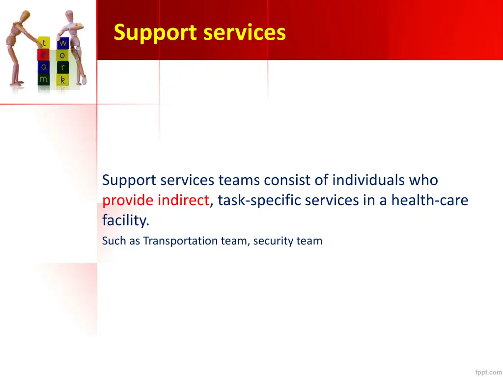 support services