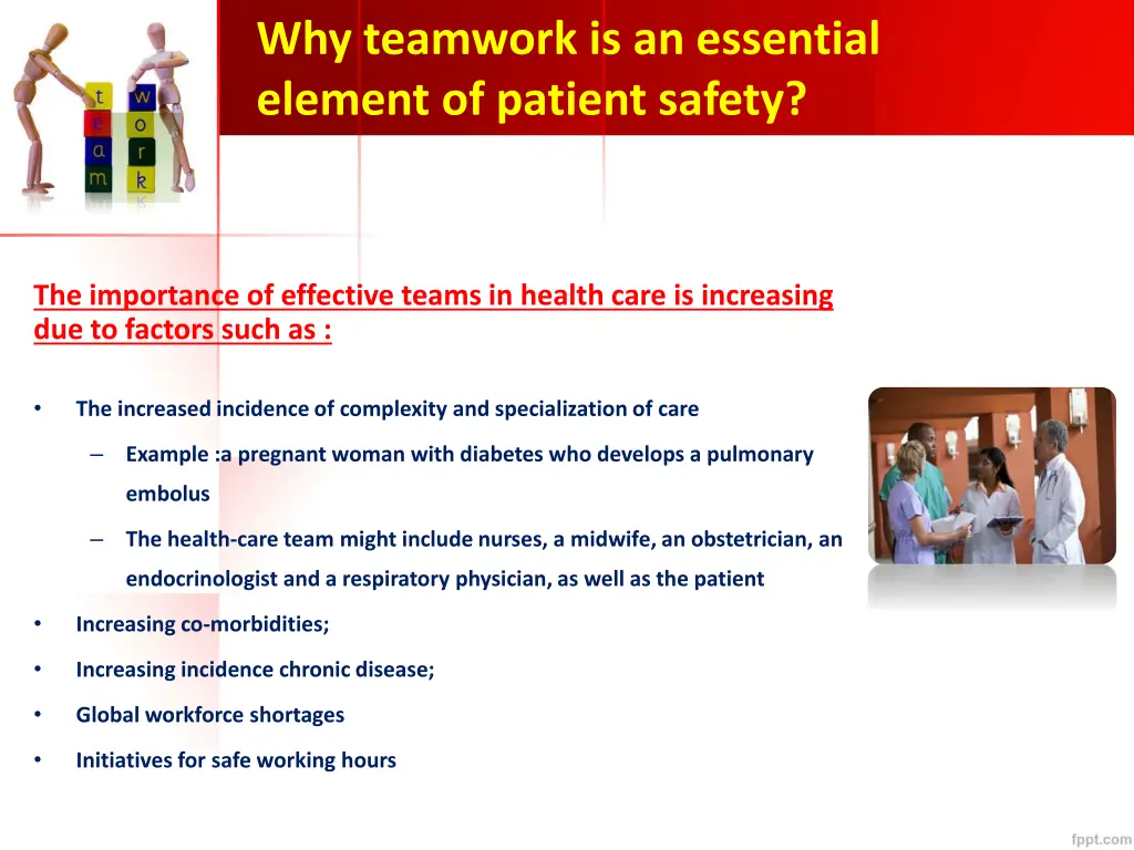 why teamwork is an essential element of patient 1