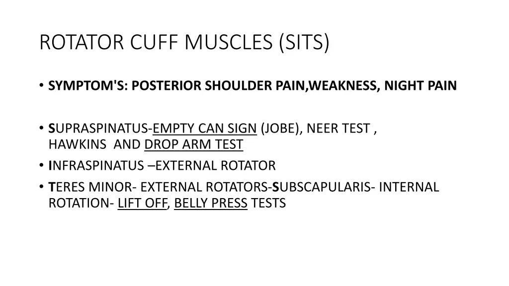 rotator cuff muscles sits