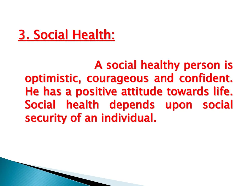 3 3 social optimistic he social security