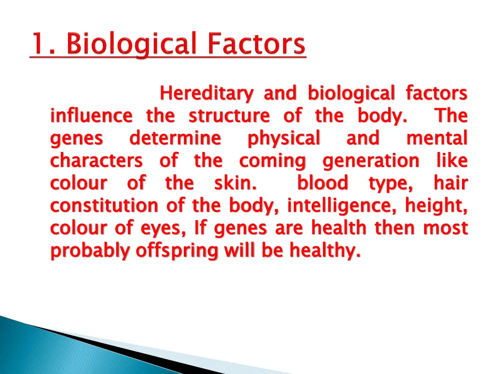 hereditary the structure determine