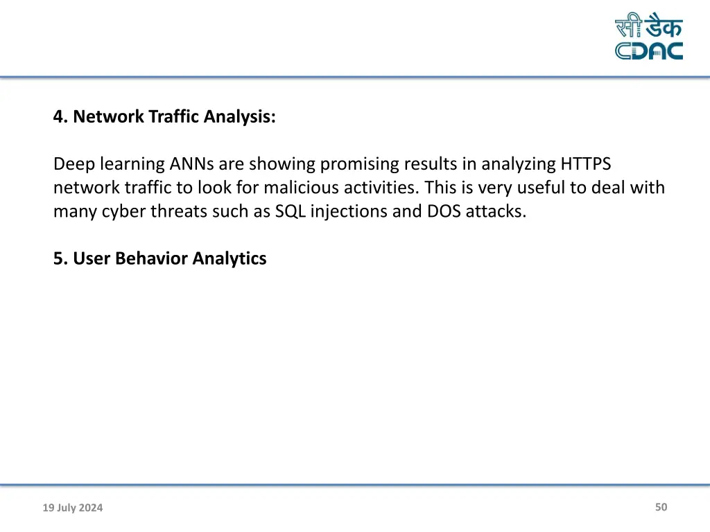 4 network traffic analysis