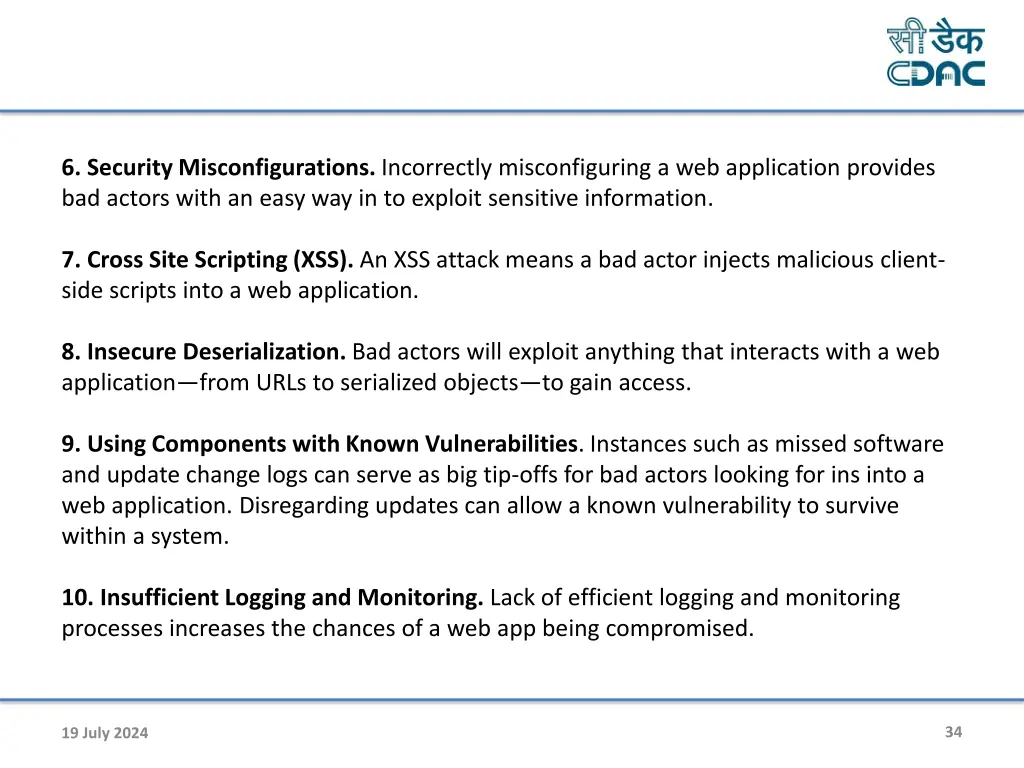 6 security misconfigurations incorrectly