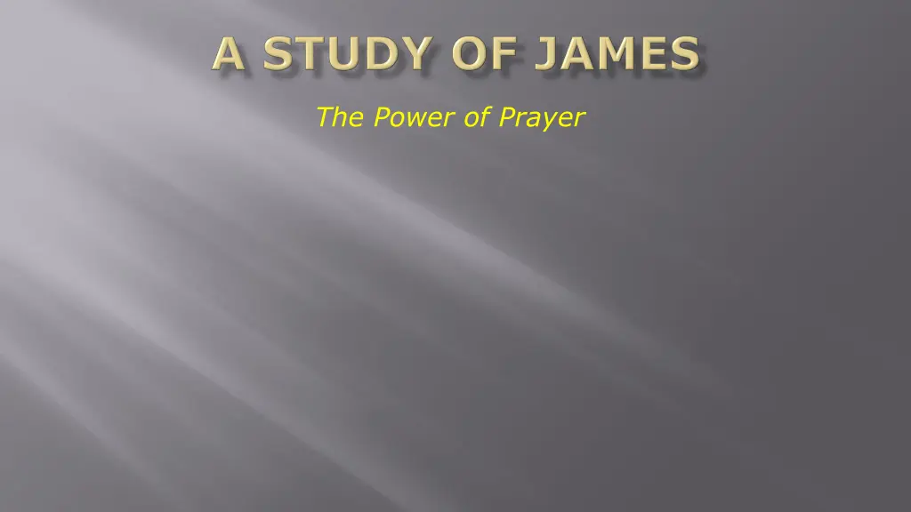 the power of prayer