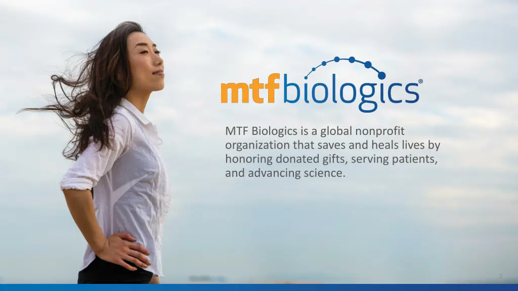 mtf biologics is a global nonprofit organization