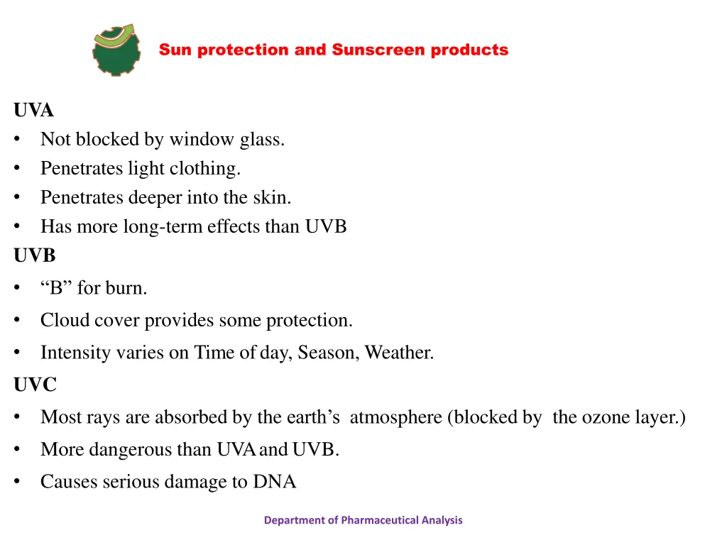 sun protection and sunscreen products 2