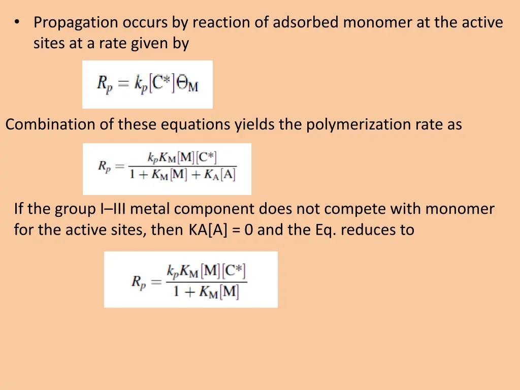 propagation occurs by reaction of adsorbed