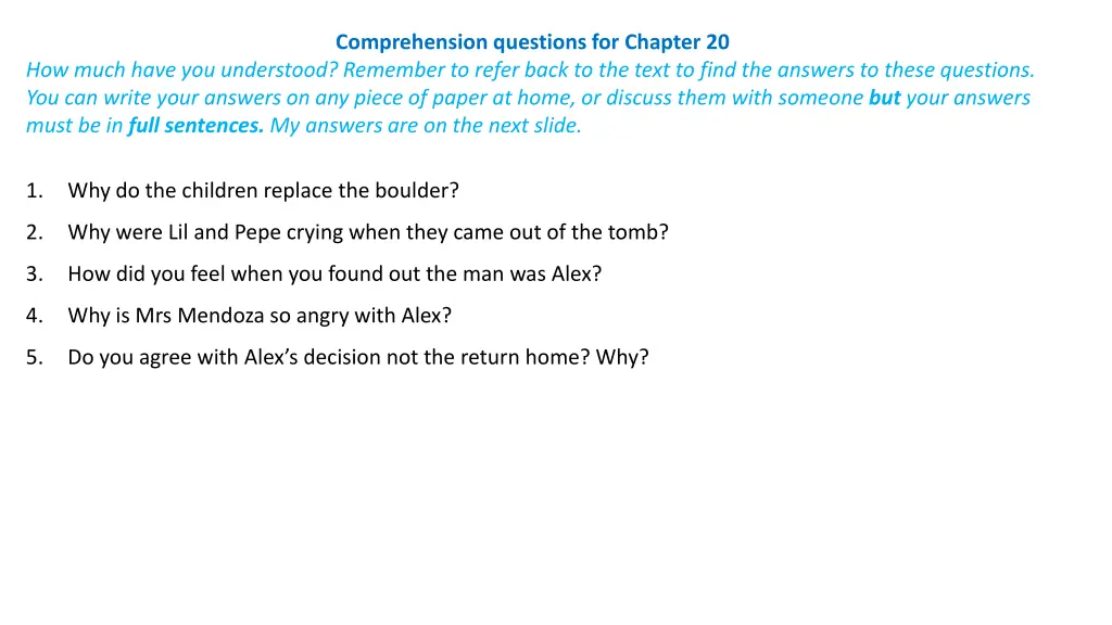 comprehension questions for chapter 20