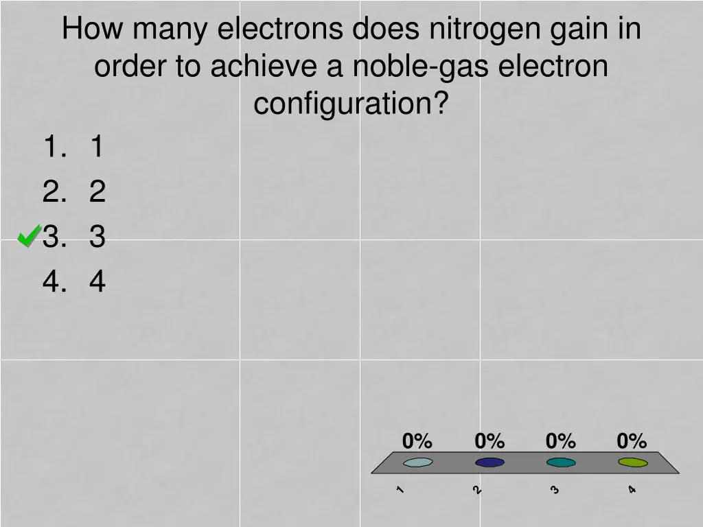 how many electrons does nitrogen gain in order 1