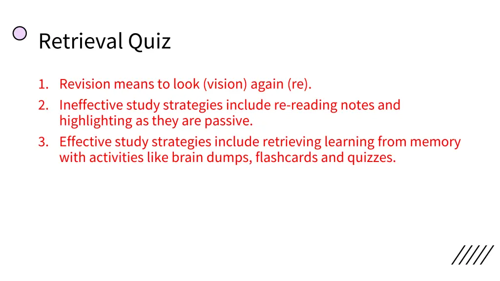 retrieval quiz 1