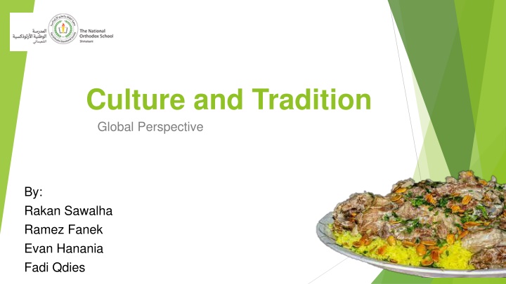 culture and tradition global perspective