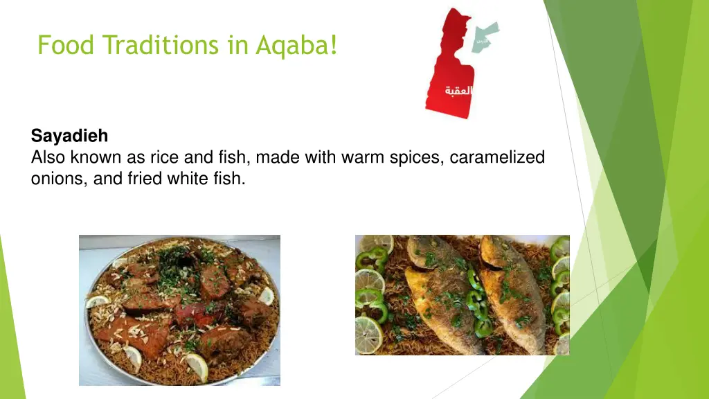 food traditions in aqaba