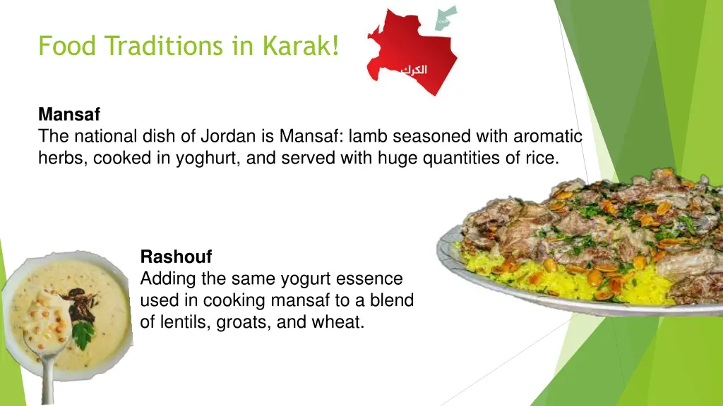 food traditions in karak