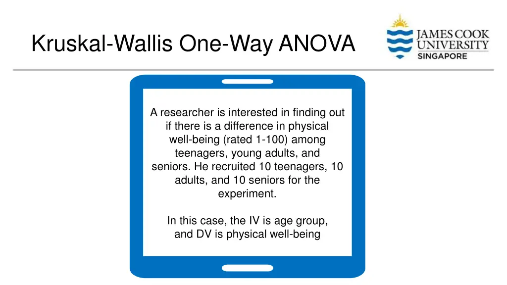 kruskal wallis one way anova