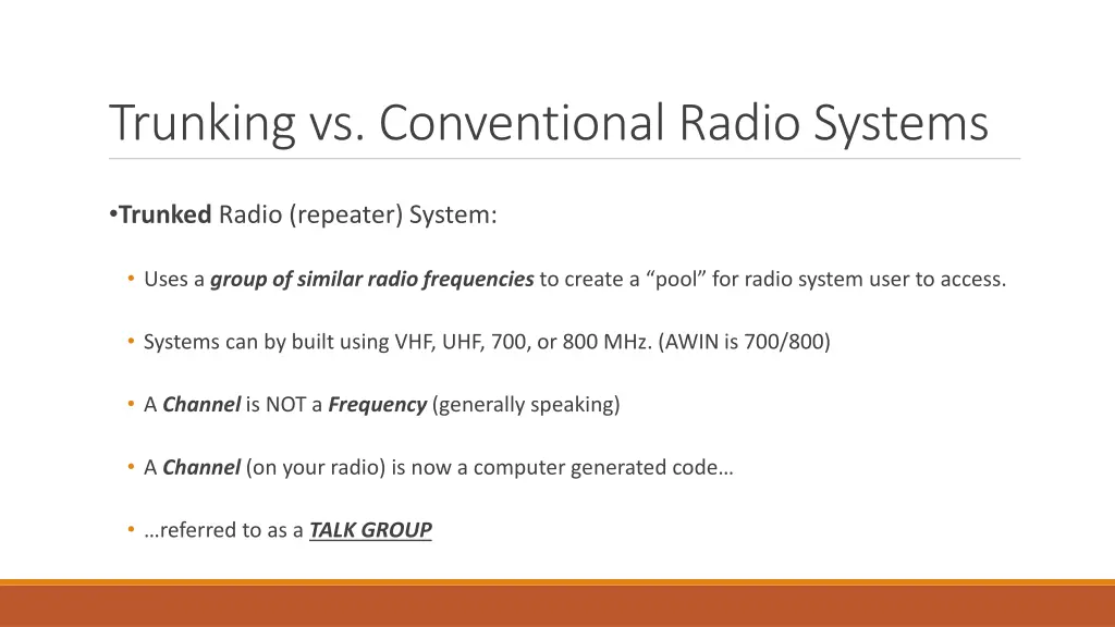 trunking vs conventional radio systems 3