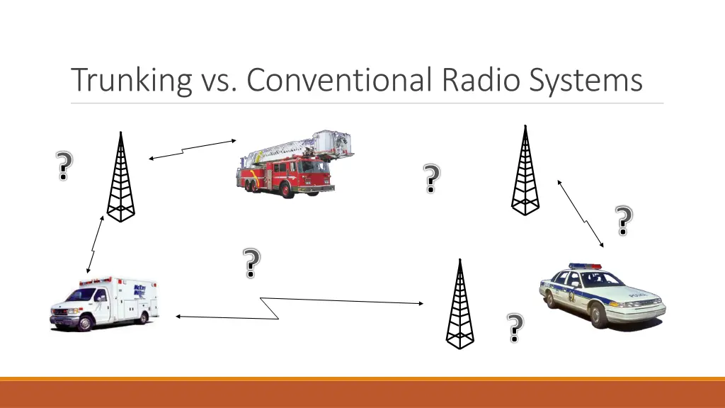 trunking vs conventional radio systems