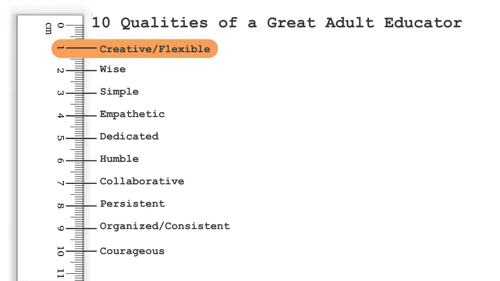 10 qualities of a great adult educator 1