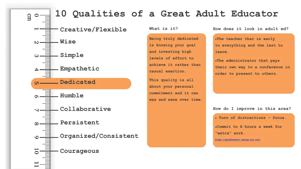 10 qualities of a great adult educator 15