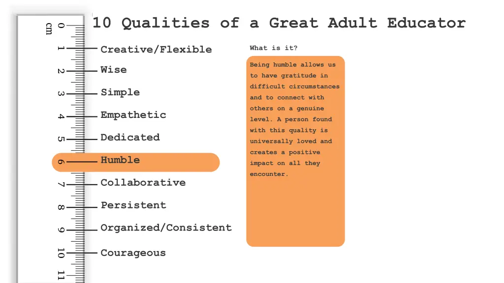 10 qualities of a great adult educator 17