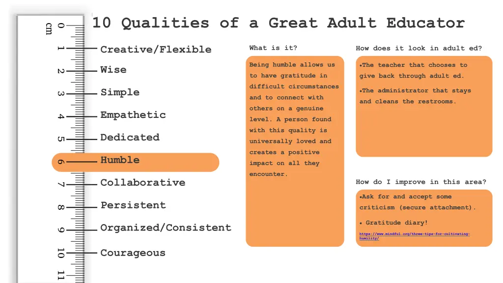 10 qualities of a great adult educator 18