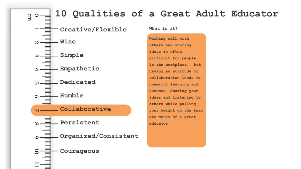 10 qualities of a great adult educator 20