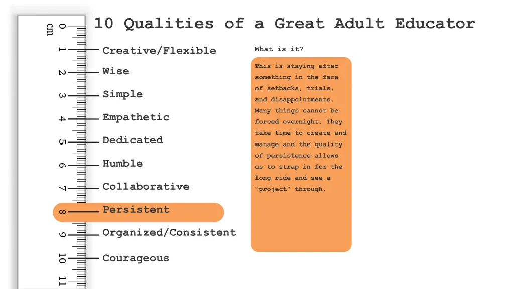 10 qualities of a great adult educator 23