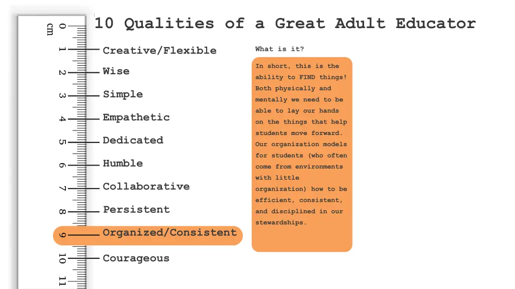 10 qualities of a great adult educator 26