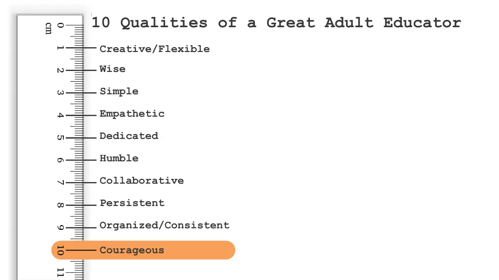 10 qualities of a great adult educator 28