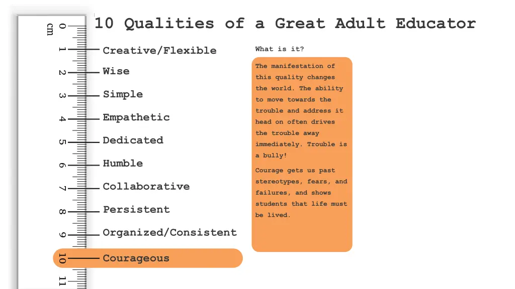 10 qualities of a great adult educator 29