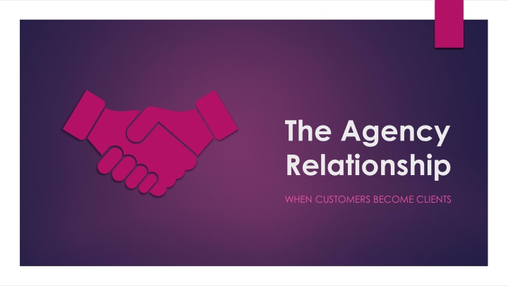 the agency relationship