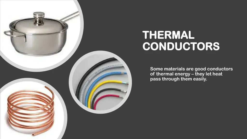 thermal thermal conductors conductors