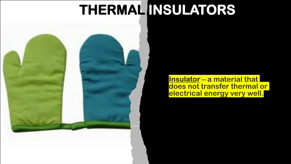 thermal thermal insulators insulators