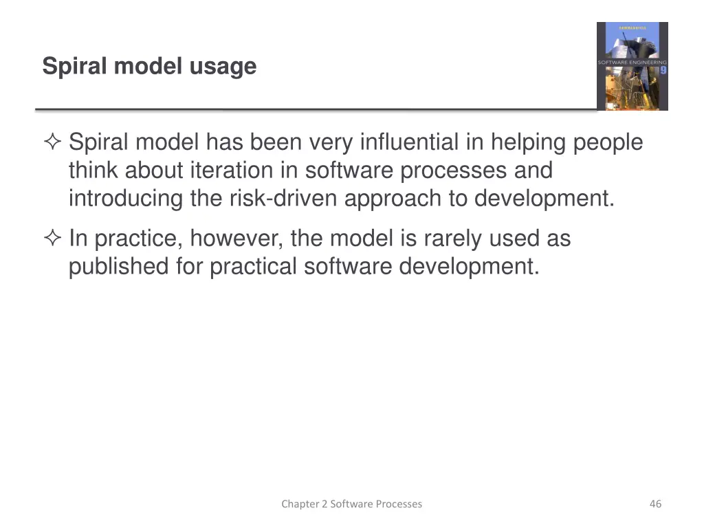 spiral model usage