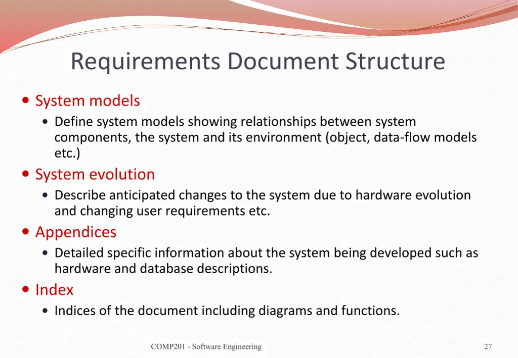 requirements document structure 2