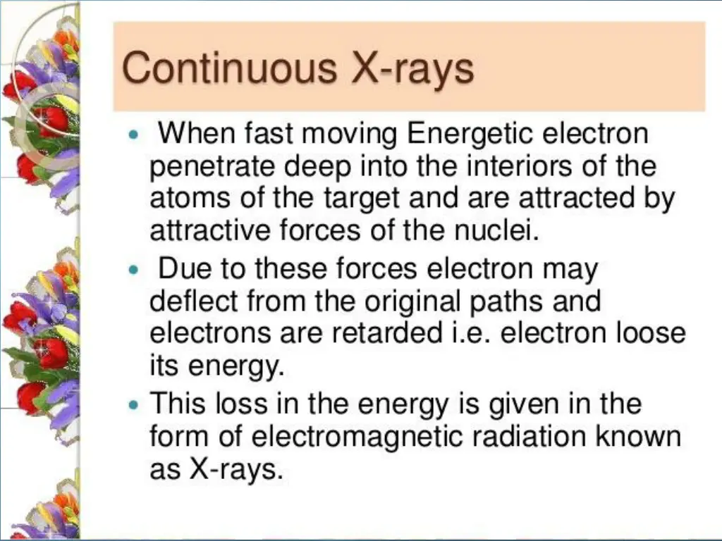 continuous x ray ppt