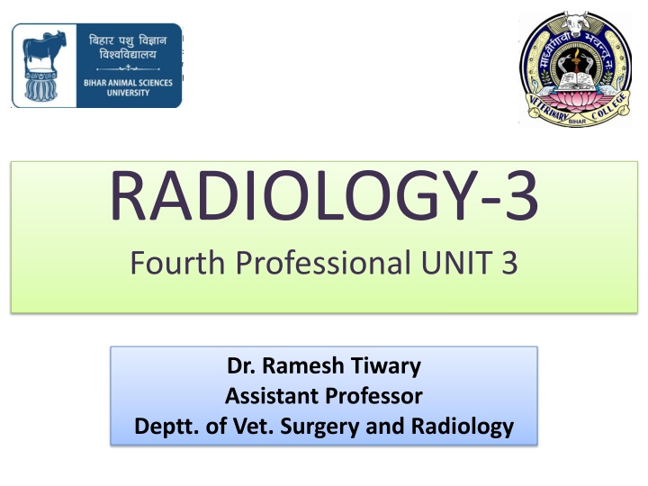 radiology 3 fourth professional unit 3