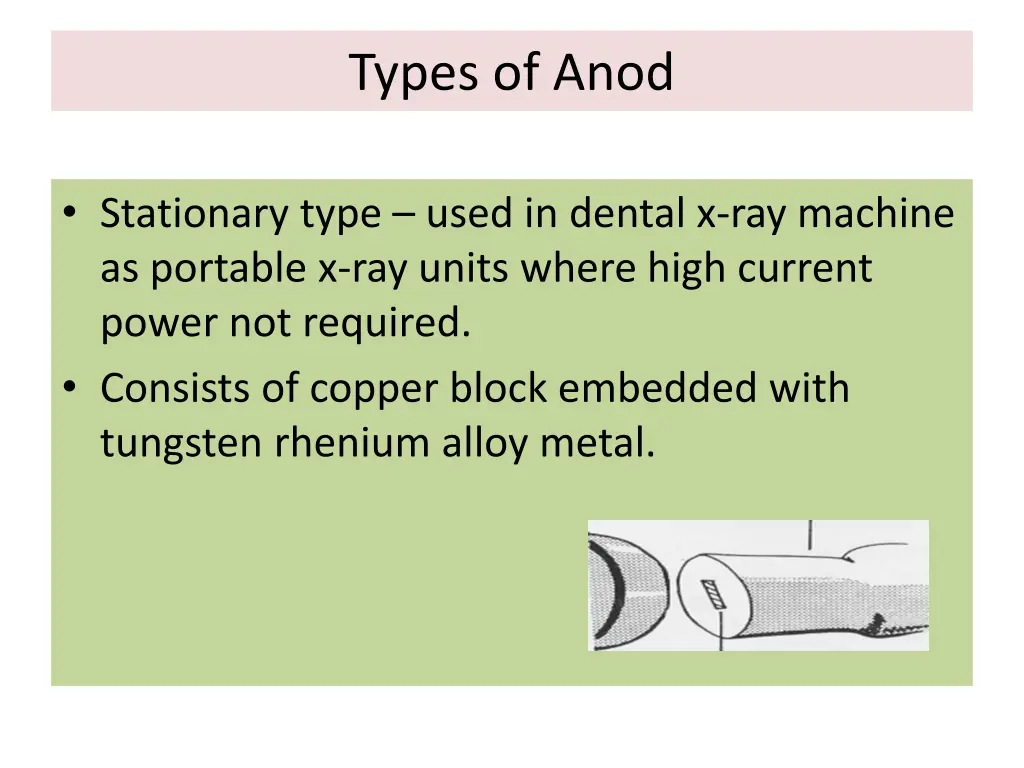 types of anod