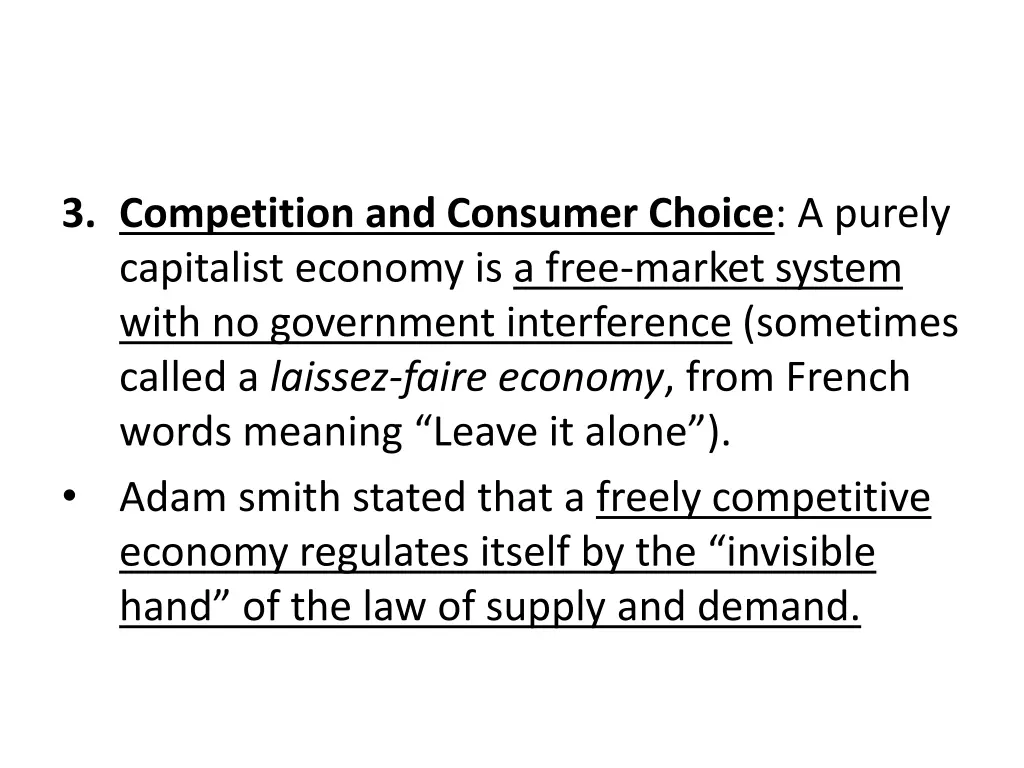 3 competition and consumer choice a purely