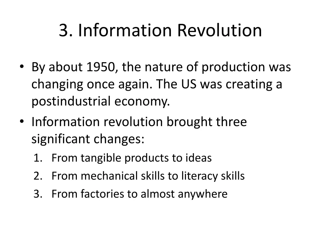 3 information revolution