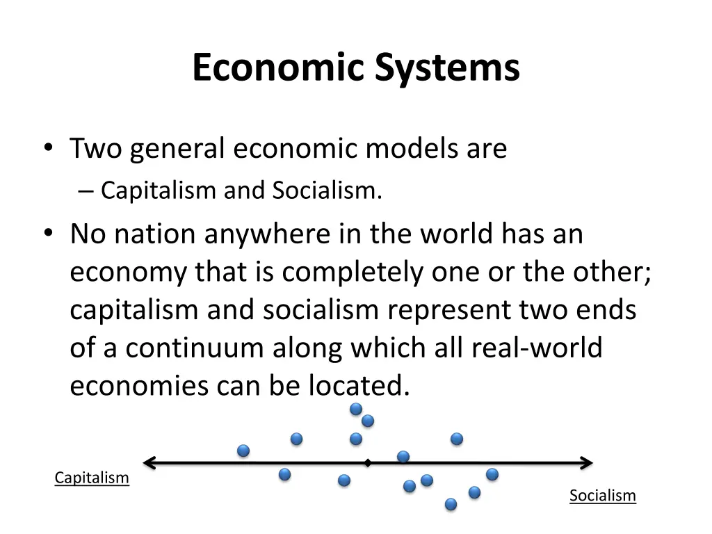 economic systems