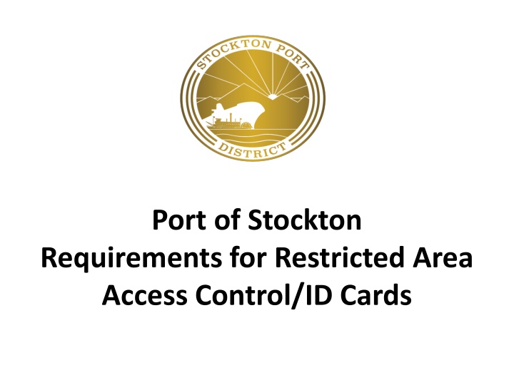 port of stockton