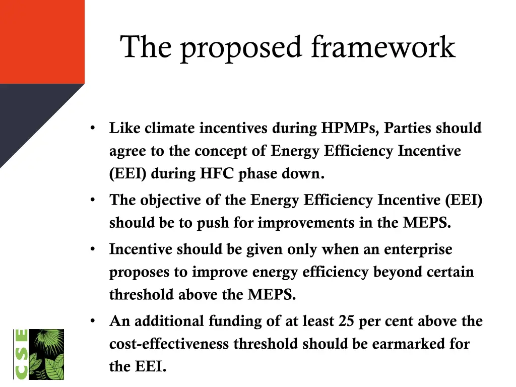 the proposed framework