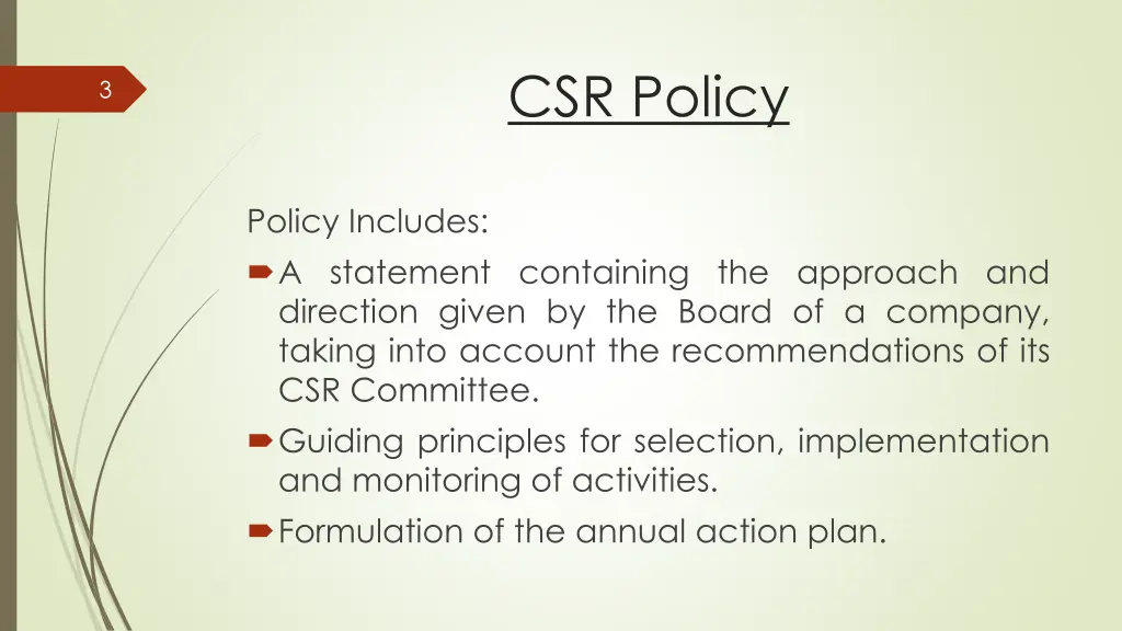 csr policy