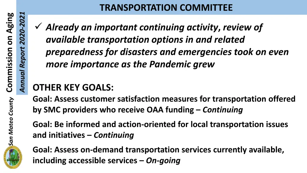 transportation committee