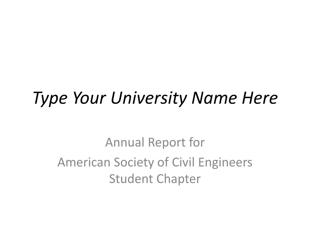 type your university name here