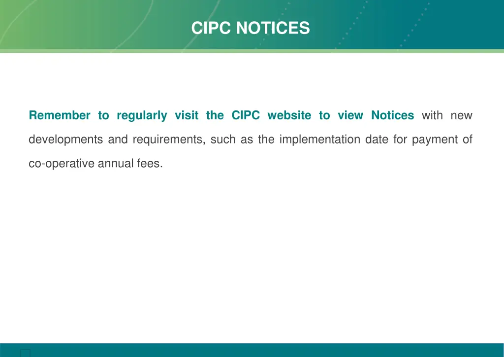 cipc notices