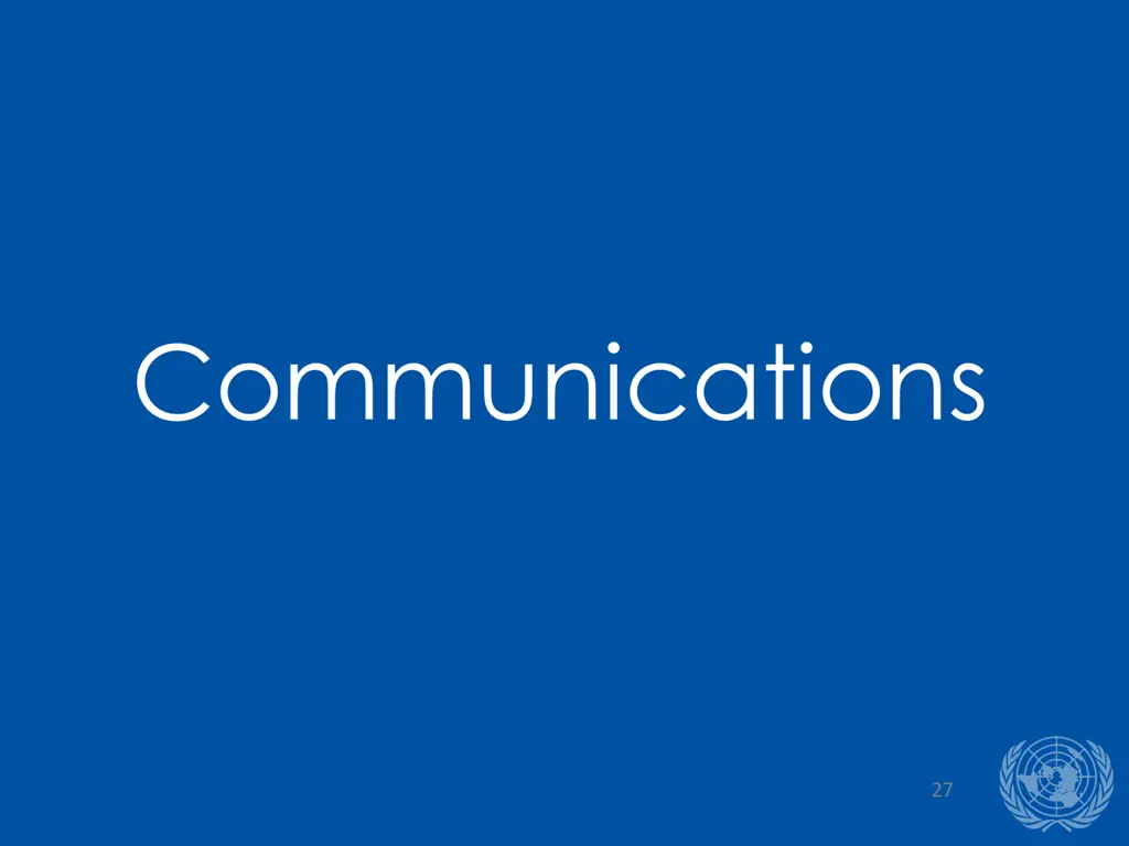 communications