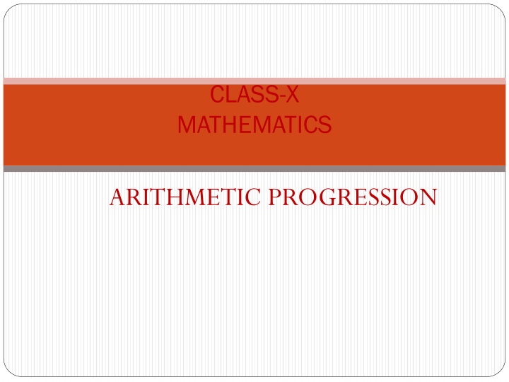 class x mathematics