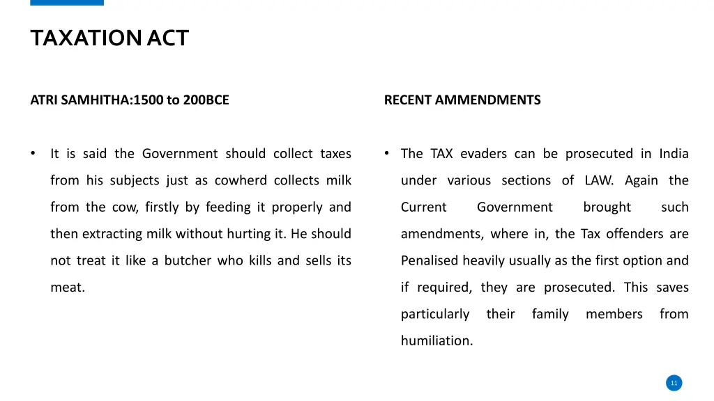 taxation act